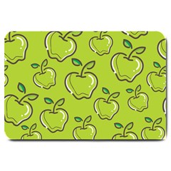 Fruit Apple Green Large Doormat 