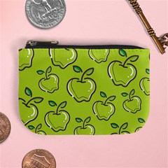 Fruit Apple Green Mini Coin Purse