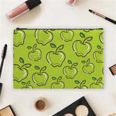 Fruit Apple Green Cosmetic Bag (large)