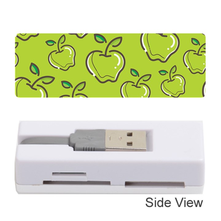 Fruit Apple Green Memory Card Reader (Stick)