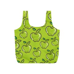 Fruit Apple Green Full Print Recycle Bag (s) by HermanTelo