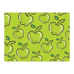 Fruit Apple Green Double Sided Flano Blanket (mini)  by HermanTelo