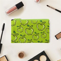 Fruit Apple Green Cosmetic Bag (xs) by HermanTelo