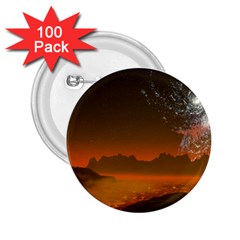 Galaxy Galaxies Bump Together Lava 2 25  Buttons (100 Pack)  by Simbadda