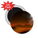 Galaxy Galaxies Bump Together Lava 2.25  Magnets (100 pack)  Front