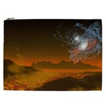 Galaxy Galaxies Bump Together Lava Cosmetic Bag (XXL) Front