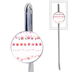 Sakura Border Cherry Blossom Book Mark by Simbadda