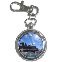 Mountains Galaxy Lake Landscape Key Chain Watches by Simbadda