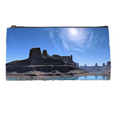 Mountains Galaxy Lake Landscape Pencil Cases by Simbadda