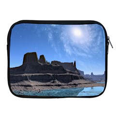 Mountains Galaxy Lake Landscape Apple Ipad 2/3/4 Zipper Cases by Simbadda