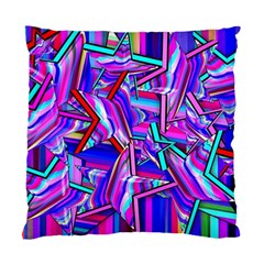 Stars Beveled 3d Abstract Standard Cushion Case (one Side) by Mariart