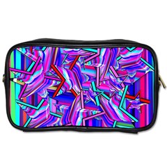 Stars Beveled 3d Abstract Toiletries Bag (two Sides) by Mariart