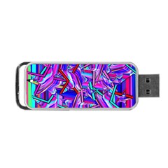 Stars Beveled 3d Abstract Portable Usb Flash (two Sides) by Mariart