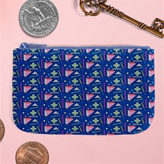 Memphis Pattern Large Coin Purse by Simbadda