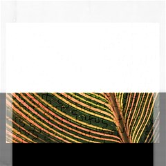 Leaf Patten Lines Colorful Plant Rectangular Jigsaw Puzzl by Simbadda