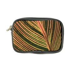 Leaf Patten Lines Colorful Plant Coin Purse by Simbadda