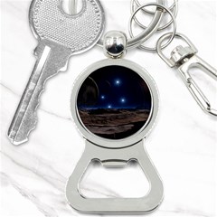 Lunar Landscape Star Brown Dwarf Bottle Opener Key Chain by Simbadda