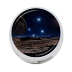 Lunar Landscape Star Brown Dwarf 4-Port USB Hub (Two Sides) Front