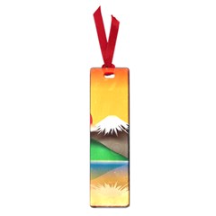 Mount Fuji Japan Lake Sun Sunset Small Book Marks by Simbadda