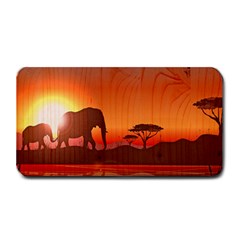 African Background Medium Bar Mats by Simbadda