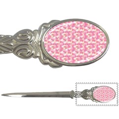 Peony Pattern Pink Scrapbookin Letter Opener by Simbadda