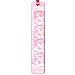 Peony Pattern Pink Scrapbookin Large Book Marks by Simbadda