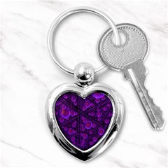 Spheres Combs Structure Regulation Key Chain (heart) by Simbadda