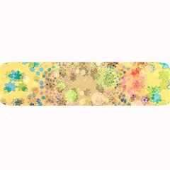 Flowers Color Colorful Watercolour Large Bar Mats by Simbadda