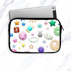 Shapes Stars Moon Sun Pattern Apple Ipad Mini Zipper Cases by Simbadda