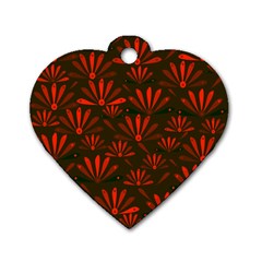 Zappwaits Cool Dog Tag Heart (one Side) by zappwaits