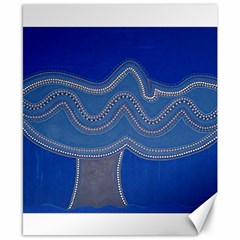 Whales Tale Canvas 8  X 10 