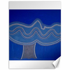 Whales Tale Canvas 12  X 16  by ACKO68STUDIO