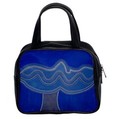 Whales Tale Classic Handbag (two Sides) by ACKO68STUDIO