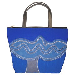 Whales Tale Bucket Bag by ACKO68STUDIO