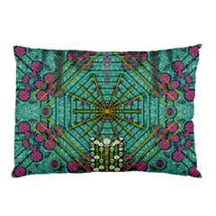 The Most Beautiful Rain Over The Stars And Earth Pillow Case (two Sides) by pepitasart