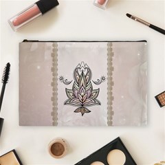 Elegant Decorative Mandala Design Cosmetic Bag (large) by FantasyWorld7