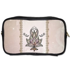 Elegant Decorative Mandala Design Toiletries Bag (two Sides) by FantasyWorld7