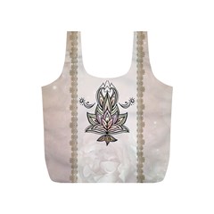 Elegant Decorative Mandala Design Full Print Recycle Bag (s) by FantasyWorld7