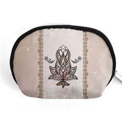 Elegant Decorative Mandala Design Accessory Pouch (medium) by FantasyWorld7