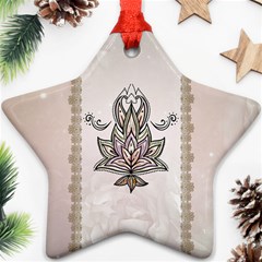 Elegant Decorative Mandala Design Ornament (star) by FantasyWorld7