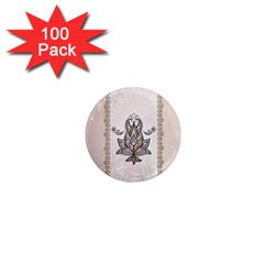 Elegant Decorative Mandala Design 1  Mini Magnets (100 Pack)  by FantasyWorld7