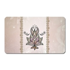 Elegant Decorative Mandala Design Magnet (rectangular) by FantasyWorld7