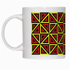 N 7 White Mugs by ArtworkByPatrick