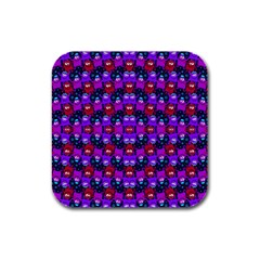 N 8 Rubber Square Coaster (4 Pack)  by ArtworkByPatrick