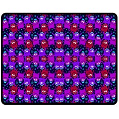 N 8 Double Sided Fleece Blanket (medium)  by ArtworkByPatrick