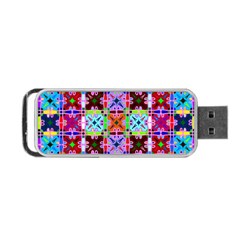 O 2 Portable Usb Flash (two Sides) by ArtworkByPatrick