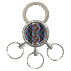 O 3 3-ring Key Chain by ArtworkByPatrick