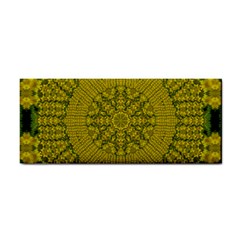 Flowers In Yellow For Love Of The Nature Hand Towel by pepitasart