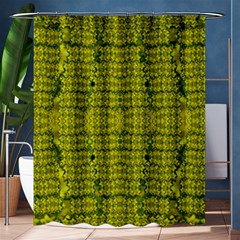 Flowers In Yellow For Love Of The Decorative Shower Curtain 60  X 72  (medium)  by pepitasart