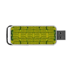 Flowers In Yellow For Love Of The Decorative Portable Usb Flash (one Side) by pepitasart